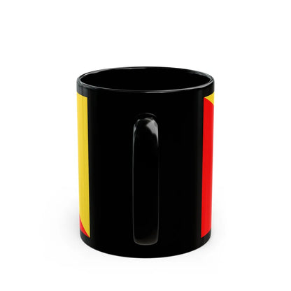 Flag of Palermo Italy - Black Coffee Mug-Go Mug Yourself