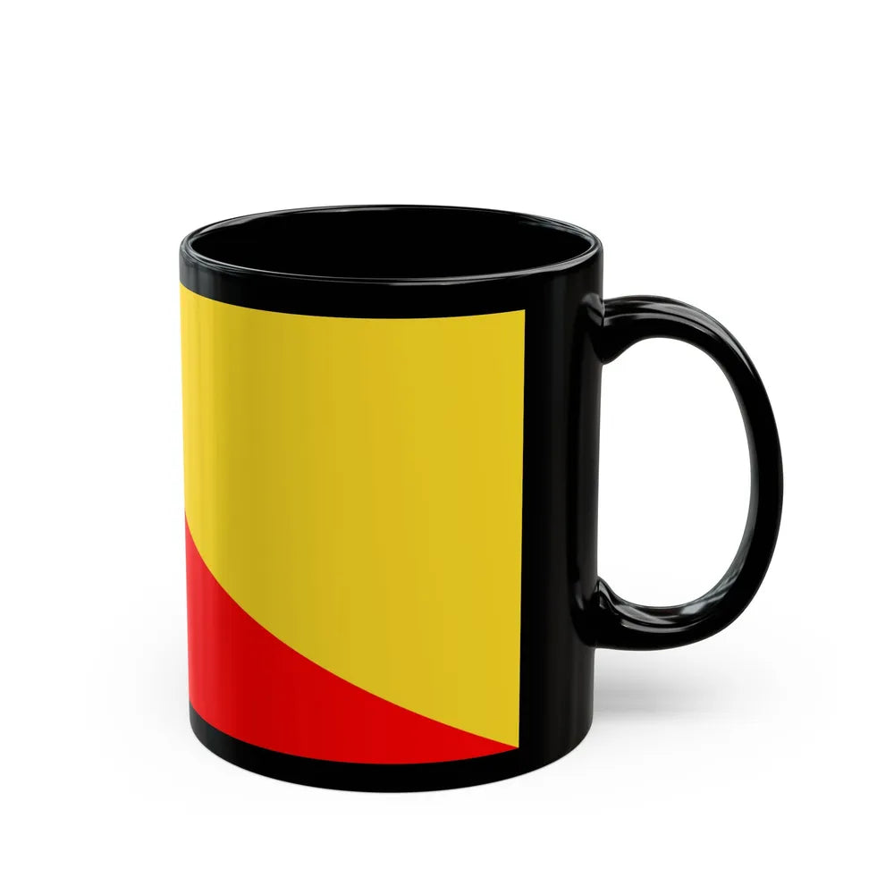 Flag of Palermo Italy - Black Coffee Mug-Go Mug Yourself