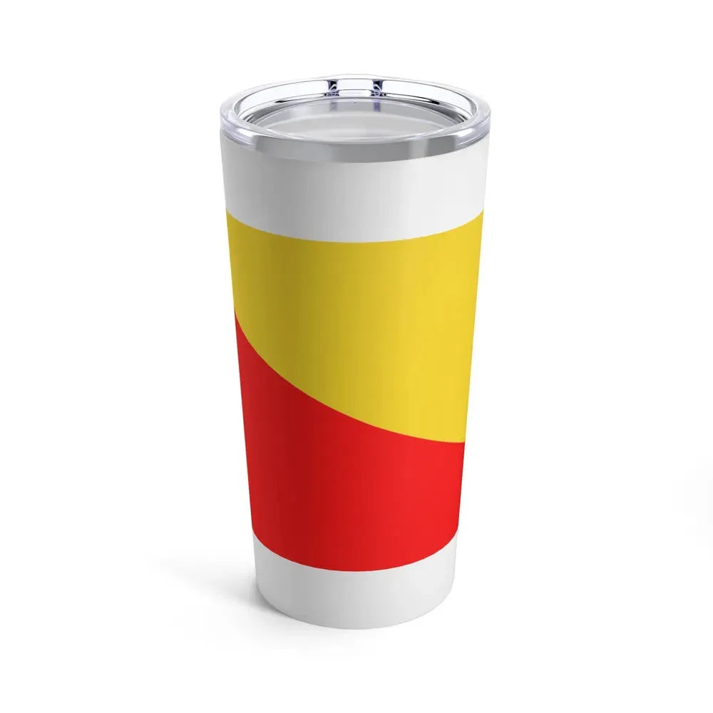 Flag of Palermo Italy - Tumbler 20oz 20oz - Go Mug Yourself