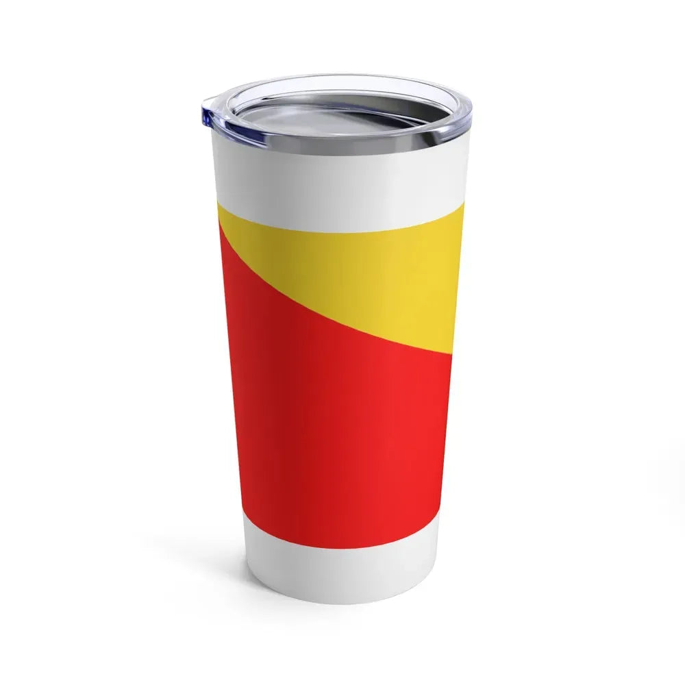 Flag of Palermo Italy - Tumbler 20oz - Go Mug Yourself
