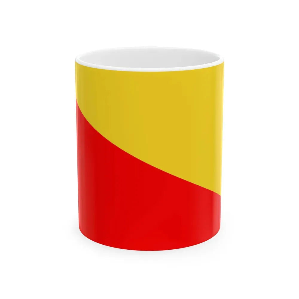 Flag of Palermo Italy - White Coffee Mug 11oz - Go Mug Yourself