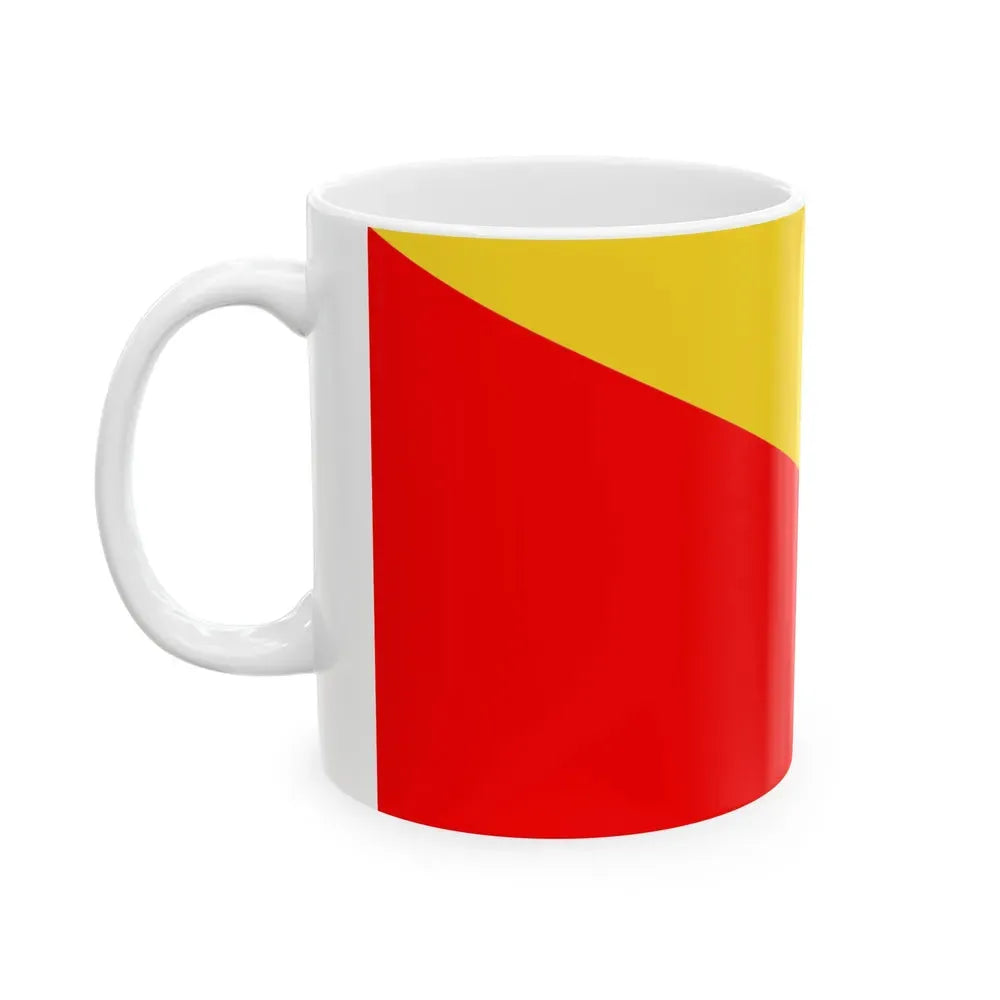 Flag of Palermo Italy - White Coffee Mug - Go Mug Yourself