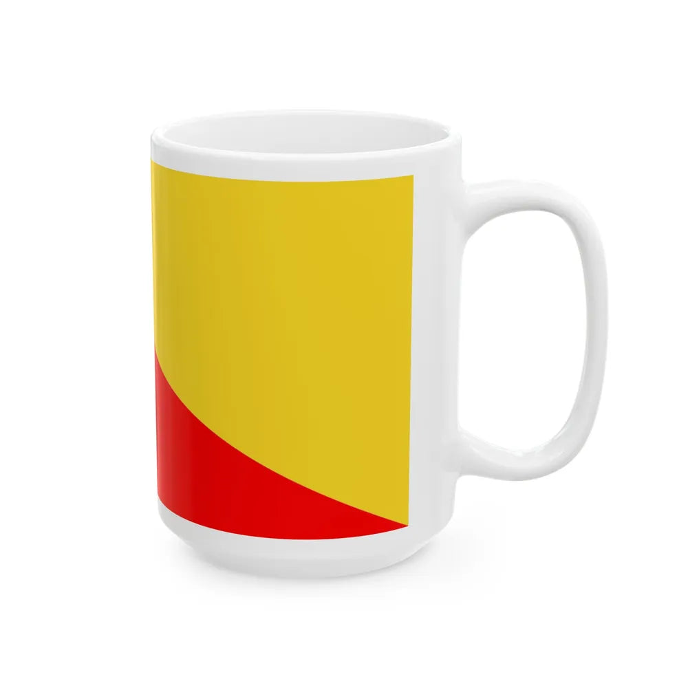 Flag of Palermo Italy - White Coffee Mug-Go Mug Yourself