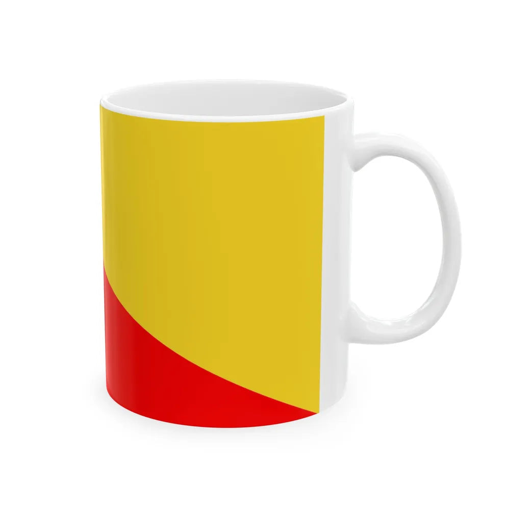 Flag of Palermo Italy - White Coffee Mug-Go Mug Yourself