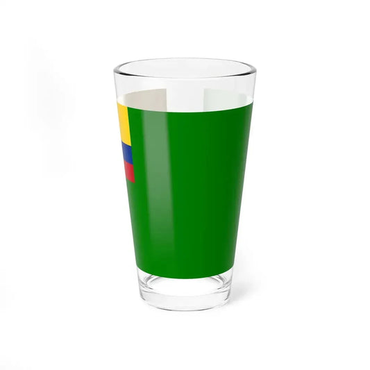 Flag of Palestina (Ecuador) Pint Glass 16oz 16oz - Go Mug Yourself