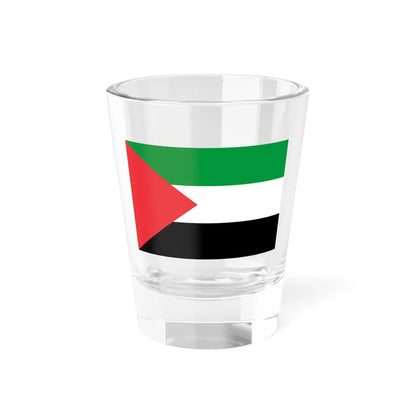 Flag of Palestine 1948-1964 3-2 (Palestine) Shot Glass 1.5oz 1.5oz - Go Mug Yourself