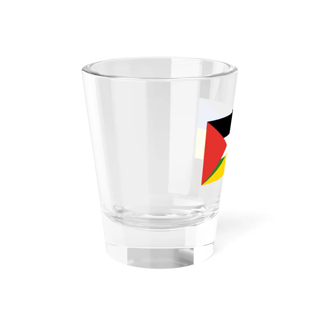 Flag of Palestine and Ukraine (Palestine) Shot Glass 1.5oz - Go Mug Yourself