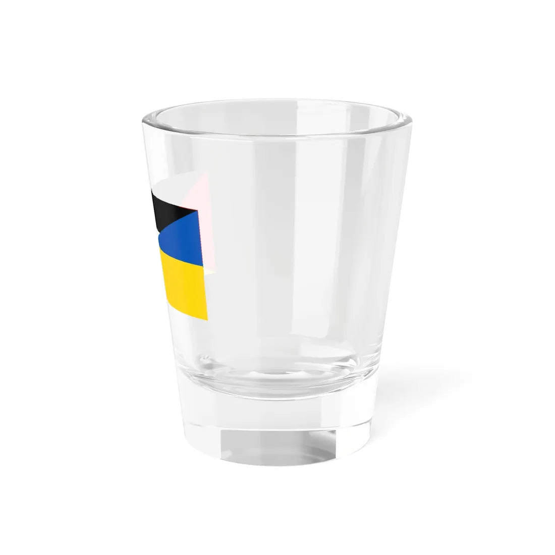 Flag of Palestine and Ukraine (Palestine) Shot Glass 1.5oz - Go Mug Yourself