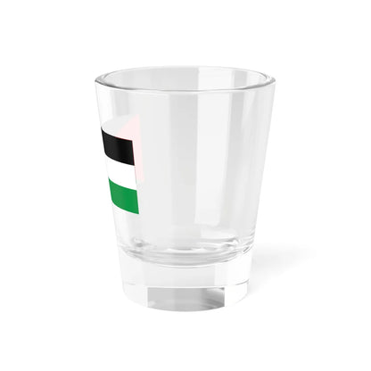 Flag of Palestine - long triangle (Palestine) Shot Glass 1.5oz - Go Mug Yourself