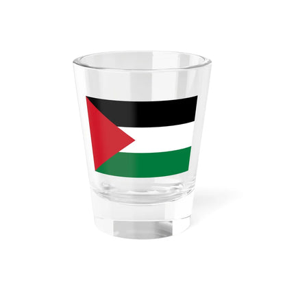 Flag of Palestine original version 3-2 (Palestine) Shot Glass 1.5oz 1.5oz - Go Mug Yourself