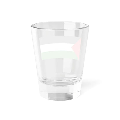 Flag of Palestine - short triangle (Palestine) Shot Glass 1.5oz - Go Mug Yourself