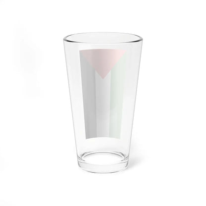 Flag of Palestine vertical (Palestine) Pint Glass 16oz - Go Mug Yourself