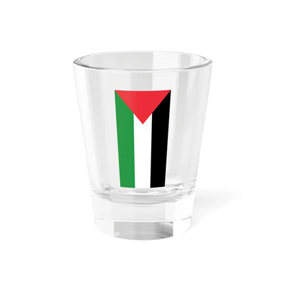 Flag of Palestine vertical (Palestine) Shot Glass 1.5oz 1.5oz - Go Mug Yourself