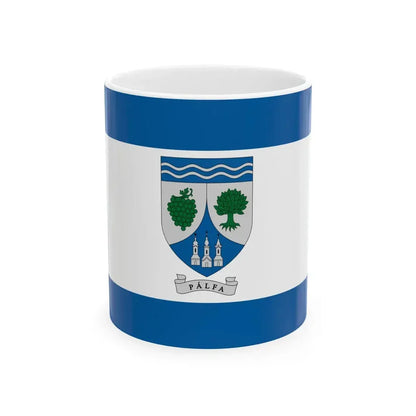 Flag of Palfa (Hungary) White Coffee Mug 11oz - Go Mug Yourself