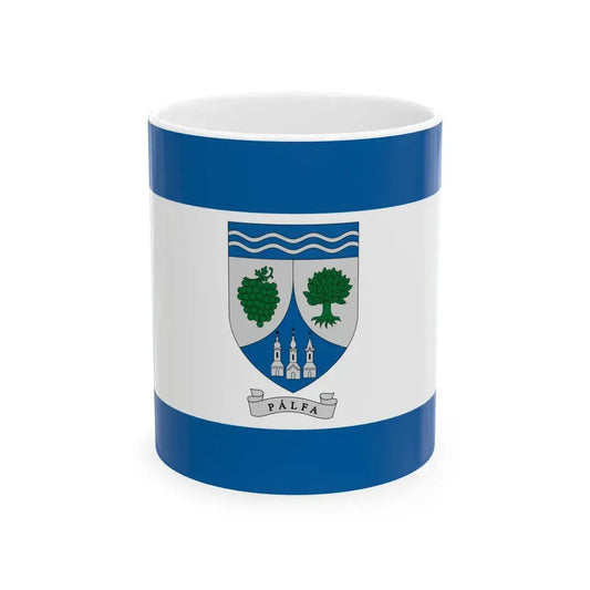 Flag of Palfa (Hungary) White Coffee Mug 11oz - Go Mug Yourself