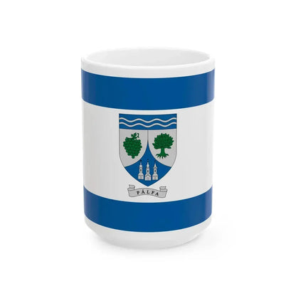 Flag of Palfa (Hungary) White Coffee Mug 15oz - Go Mug Yourself