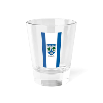 Flag of Palfa vertical (Hungary) Shot Glass 1.5oz 1.5oz - Go Mug Yourself