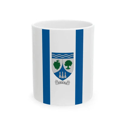 Flag of Palfa vertical (Hungary) White Coffee Mug 11oz - Go Mug Yourself