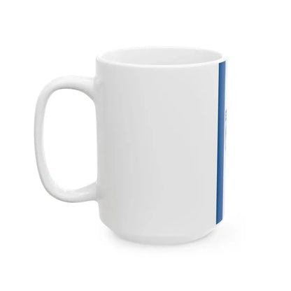Flag of Palfa vertical (Hungary) White Coffee Mug - Go Mug Yourself