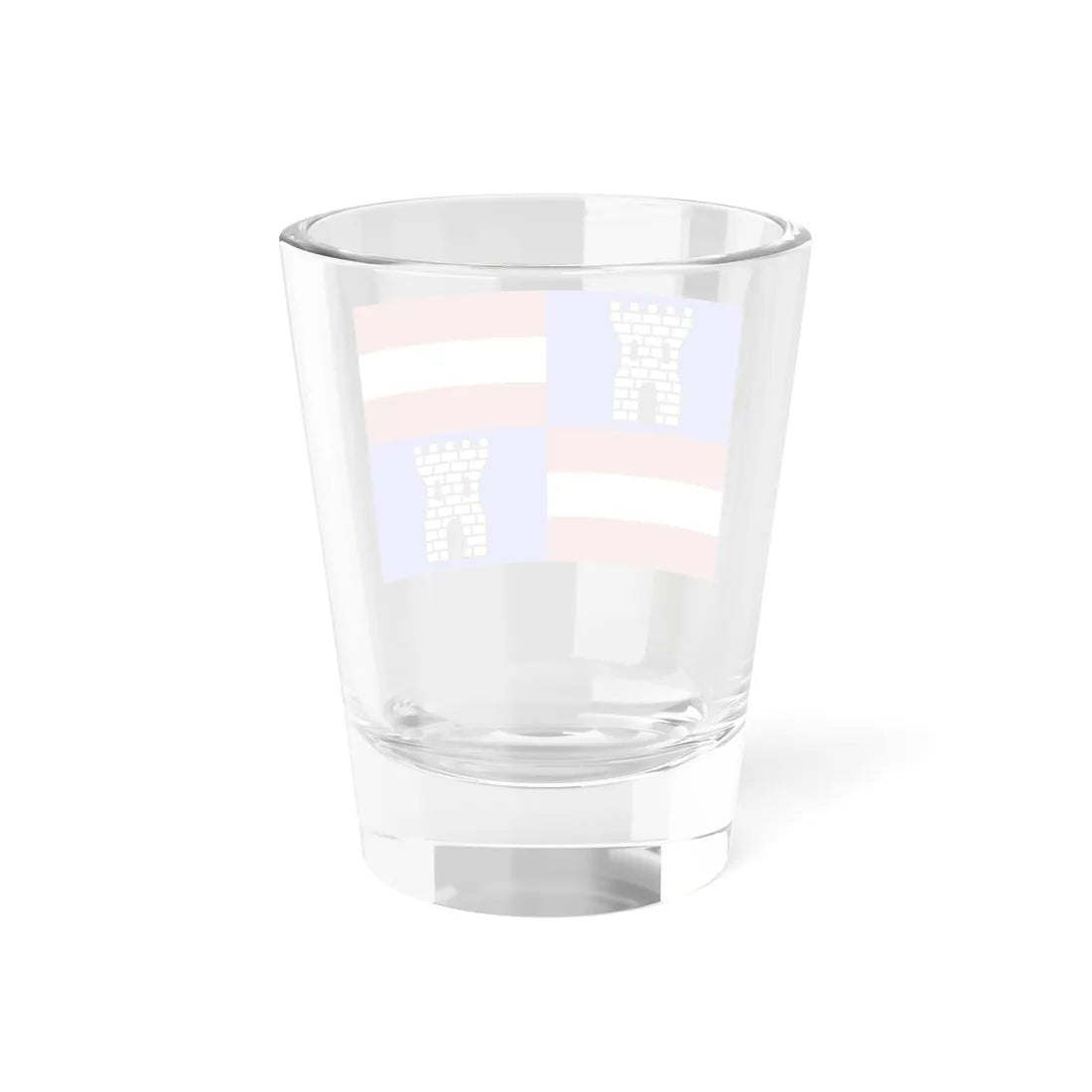 Flag of Paliseul (Belgium) Shot Glass 1.5oz - Go Mug Yourself