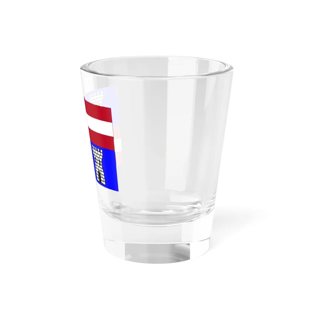 Flag of Paliseul (Belgium) Shot Glass 1.5oz - Go Mug Yourself