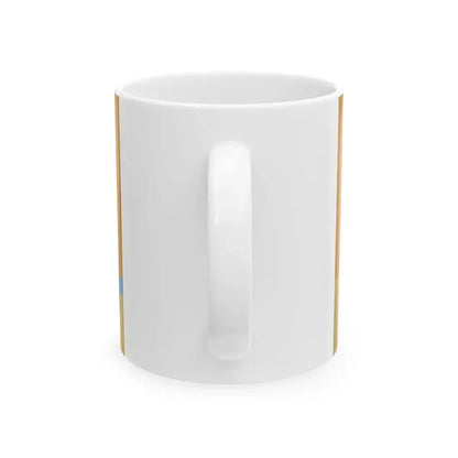 Flag of Palm Bay Florida (United States) White Coffee Mug - Go Mug Yourself