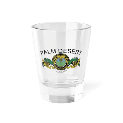 Flag of Palm Desert California (United States) Shot Glass 1.5oz 1.5oz - Go Mug Yourself