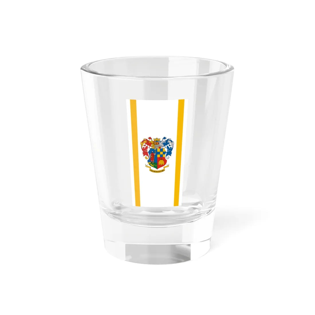 Flag of Palmonostora (Hungary) Shot Glass 1.5oz 1.5oz - Go Mug Yourself