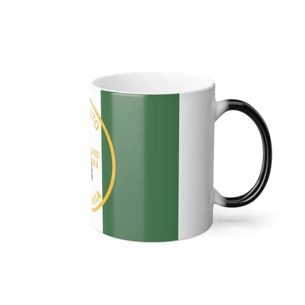 Flag of Palo Alto, California - Color Changing Coffee Mug - Go Mug Yourself