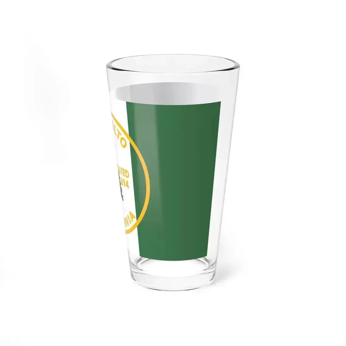 Flag of Palo Alto, California - Pint Glass 16oz - Go Mug Yourself