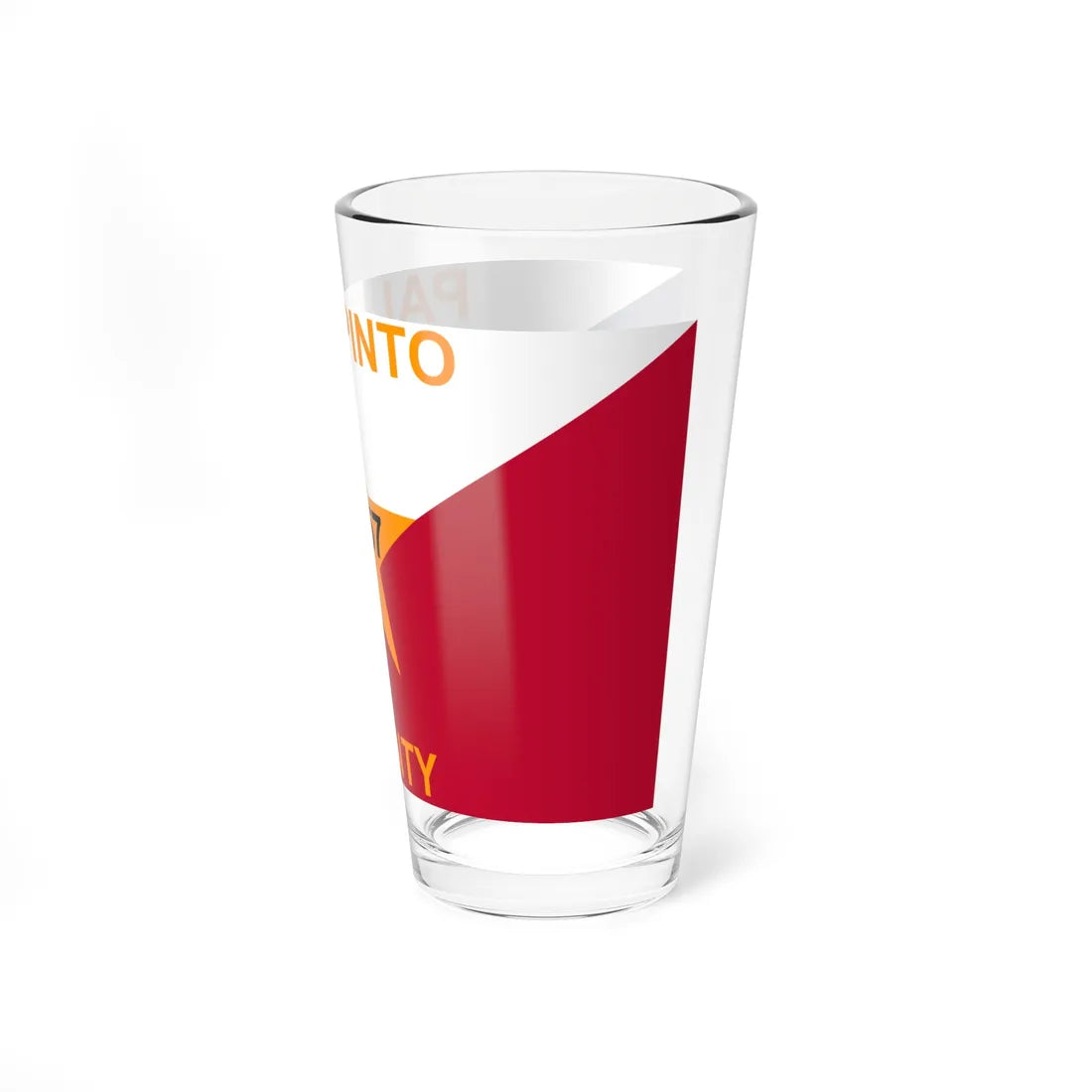 Flag of Palo Pinto County Texas (United States) Pint Glass 16oz - Go Mug Yourself