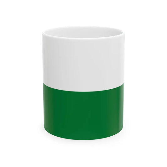 Flag of Palos Blancos Bolivia (Bolivia) White Coffee Mug 11oz - Go Mug Yourself