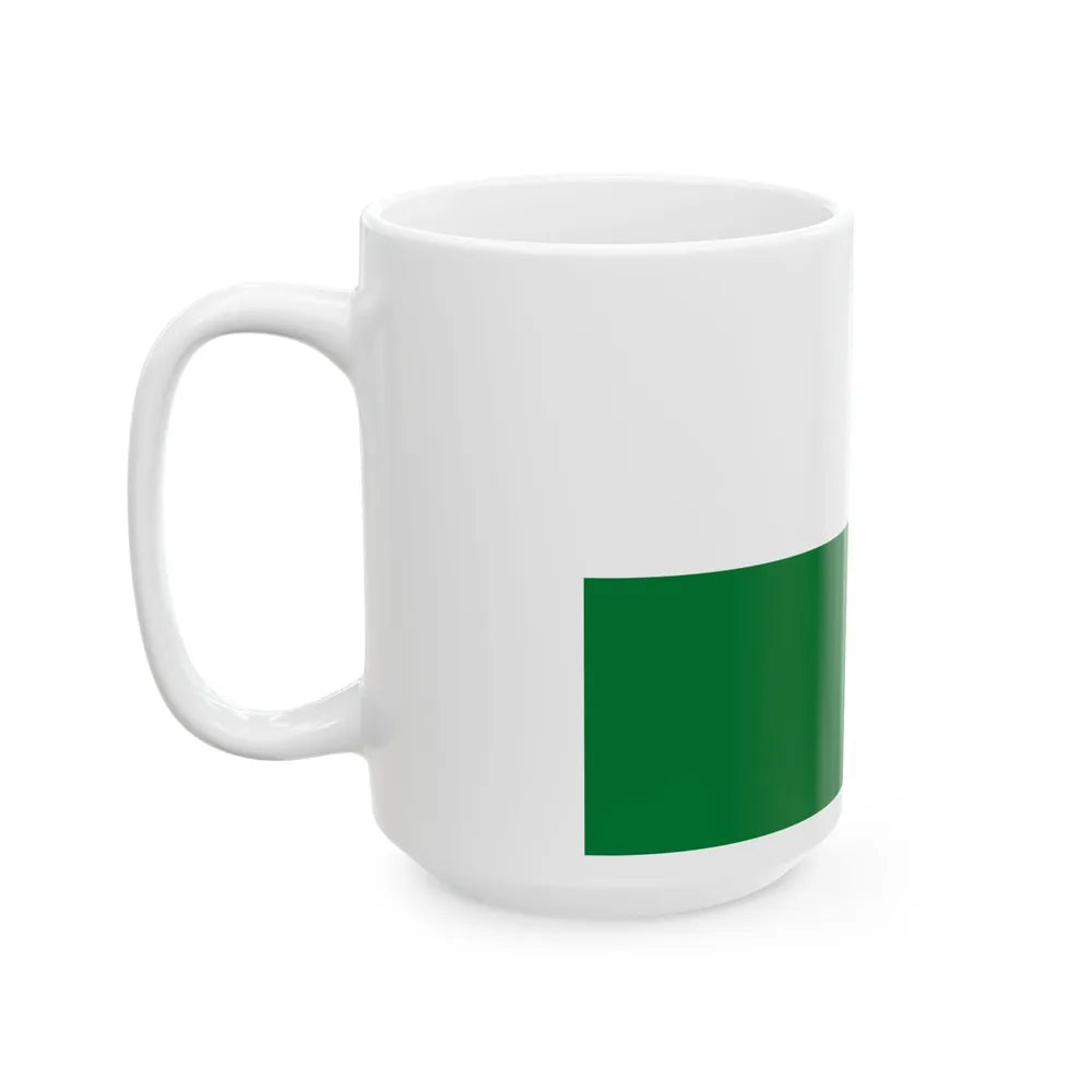 Flag of Palos Blancos Bolivia (Bolivia) White Coffee Mug - Go Mug Yourself