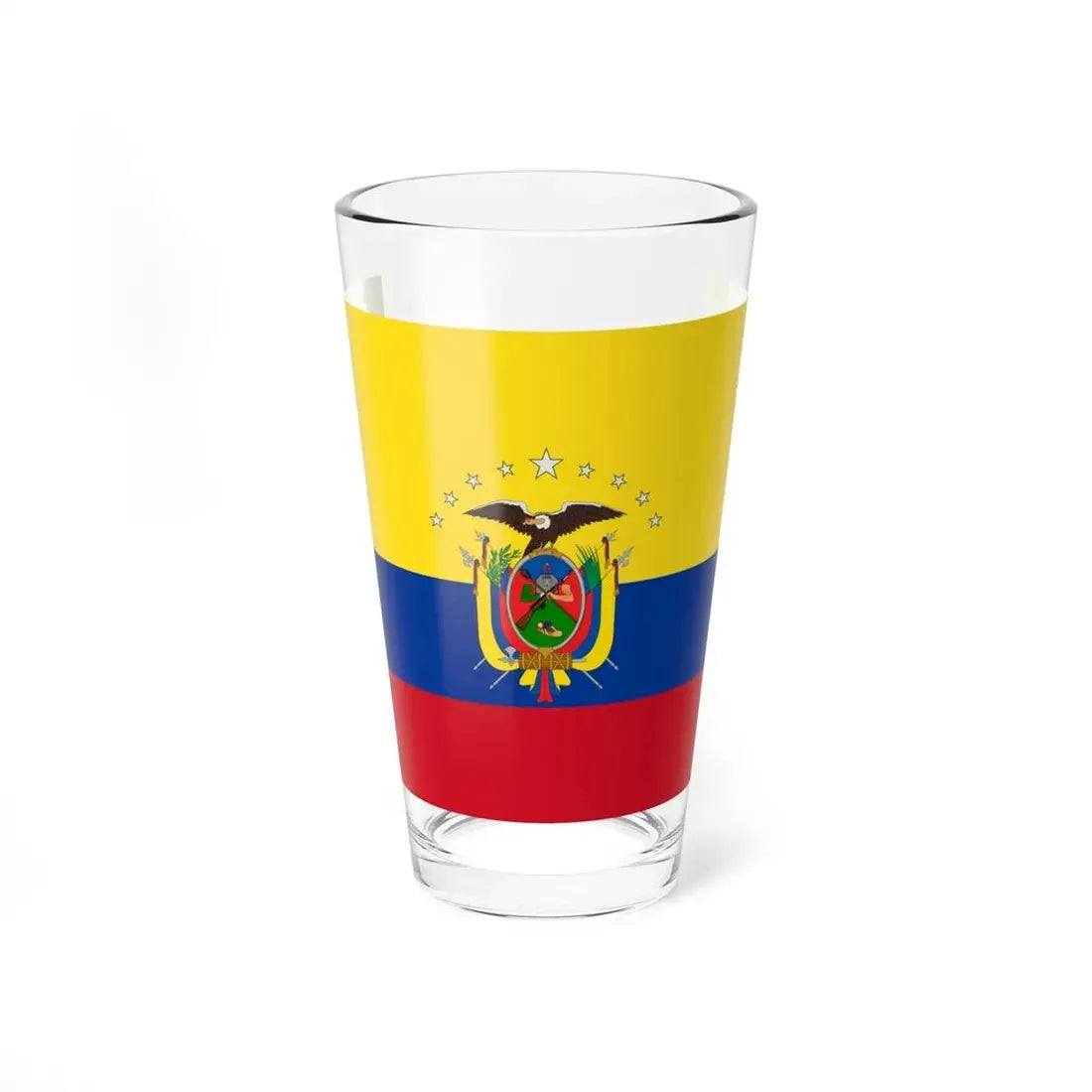 Flag of Paltas (Ecuador) Pint Glass 16oz 16oz - Go Mug Yourself