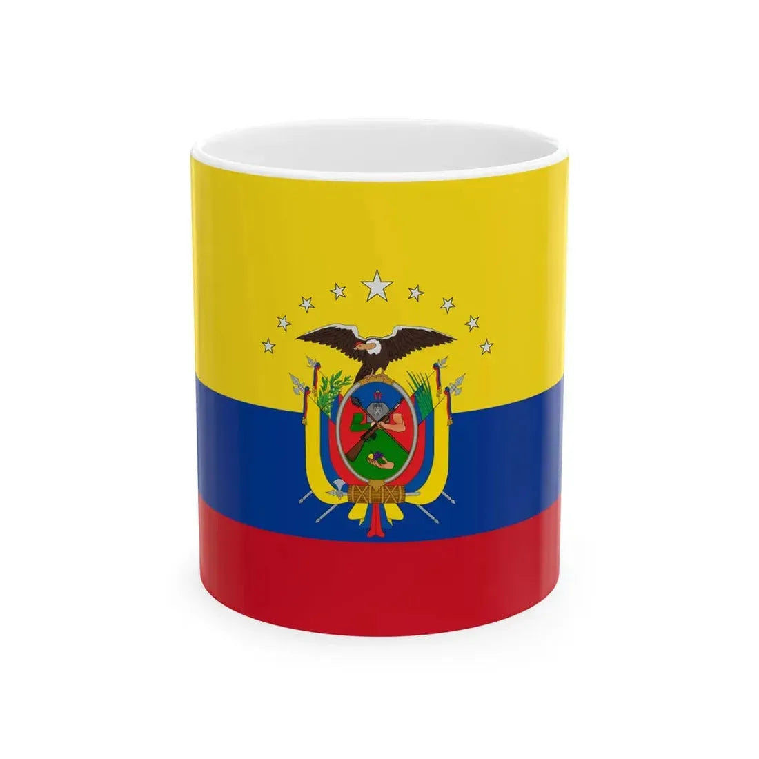 Flag of Paltas (Ecuador) White Coffee Mug 11oz - Go Mug Yourself