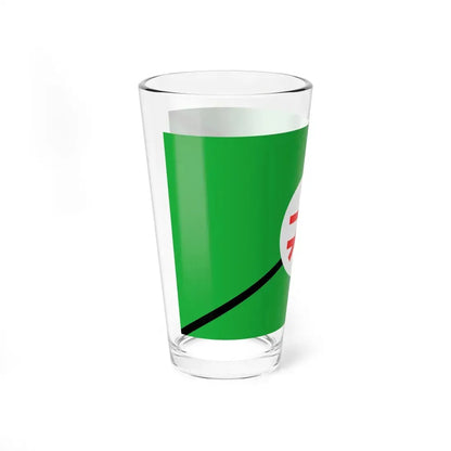 Flag of Pan-Iranist-Party (Iran) Pint Glass 16oz - Go Mug Yourself