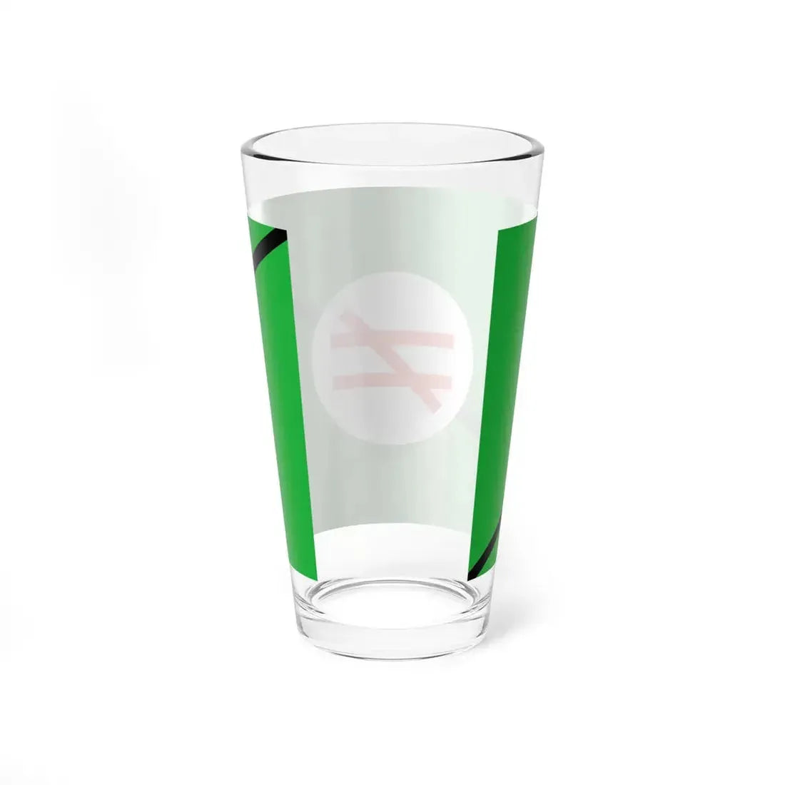 Flag of Pan-Iranist-Party (Iran) Pint Glass 16oz - Go Mug Yourself