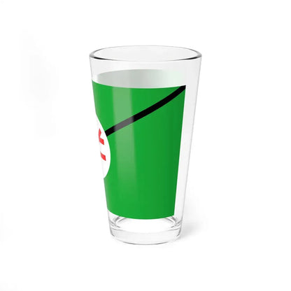 Flag of Pan-Iranist-Party (Iran) Pint Glass 16oz - Go Mug Yourself