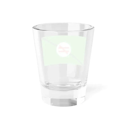 Flag of Pan-Iranist-Party (Iran) Shot Glass 1.5oz - Go Mug Yourself
