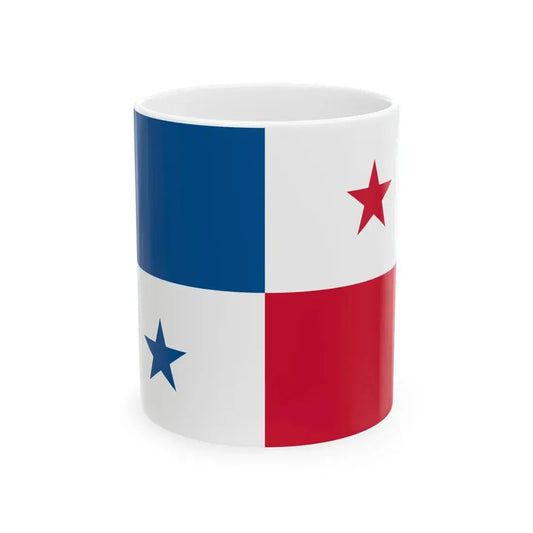 Flag of Panama 1903 (Panama) White Coffee Mug 11oz - Go Mug Yourself