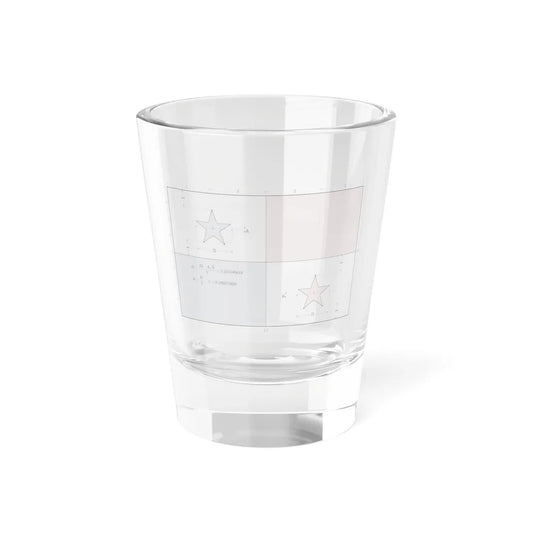 Flag of Panama construction sheet (Panama) Shot Glass 1.5oz 1.5oz - Go Mug Yourself