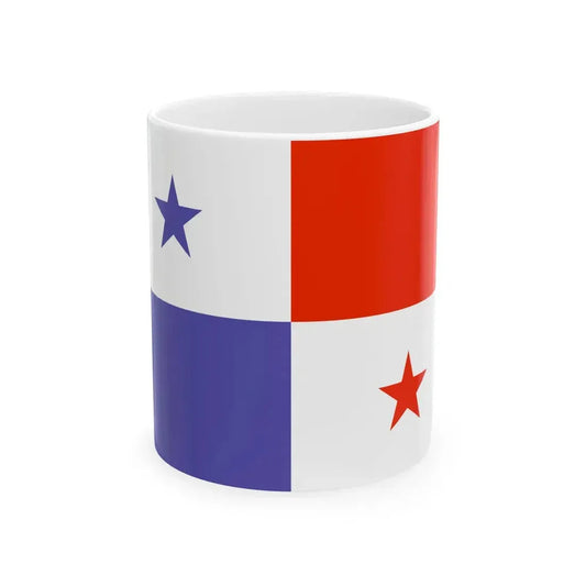 Flag of Panama WFB 2000 (Panama) White Coffee Mug 11oz - Go Mug Yourself