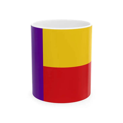 Flag of Panamenista Party (Panama) White Coffee Mug 11oz - Go Mug Yourself