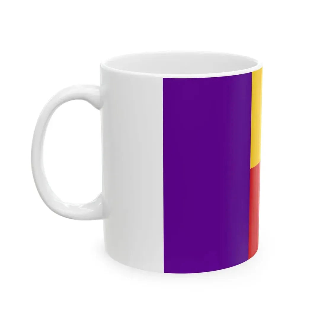 Flag of Panamenista Party (Panama) White Coffee Mug - Go Mug Yourself