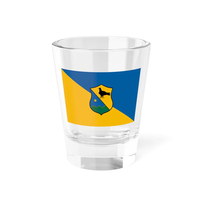 Flag of Pand (Hungary) Shot Glass 1.5oz 1.5oz - Go Mug Yourself