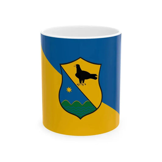 Flag of Pand (Hungary) White Coffee Mug 11oz - Go Mug Yourself