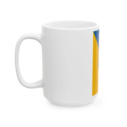 Flag of Pand vertical (Hungary) White Coffee Mug - Go Mug Yourself