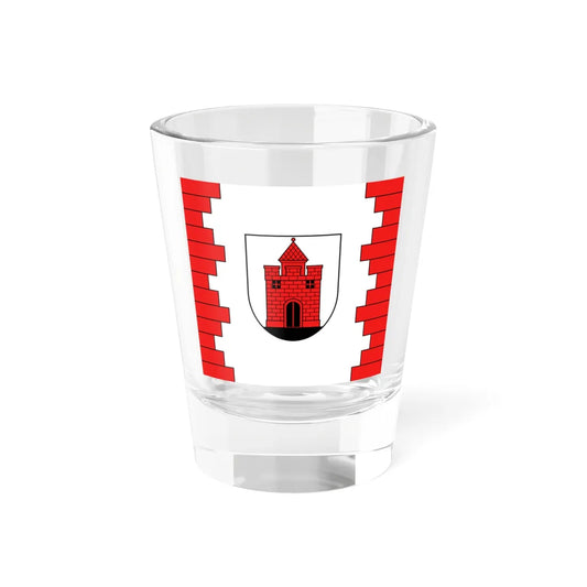 Flag of Panevezys (Lithuania) Shot Glass 1.5oz 1.5oz - Go Mug Yourself