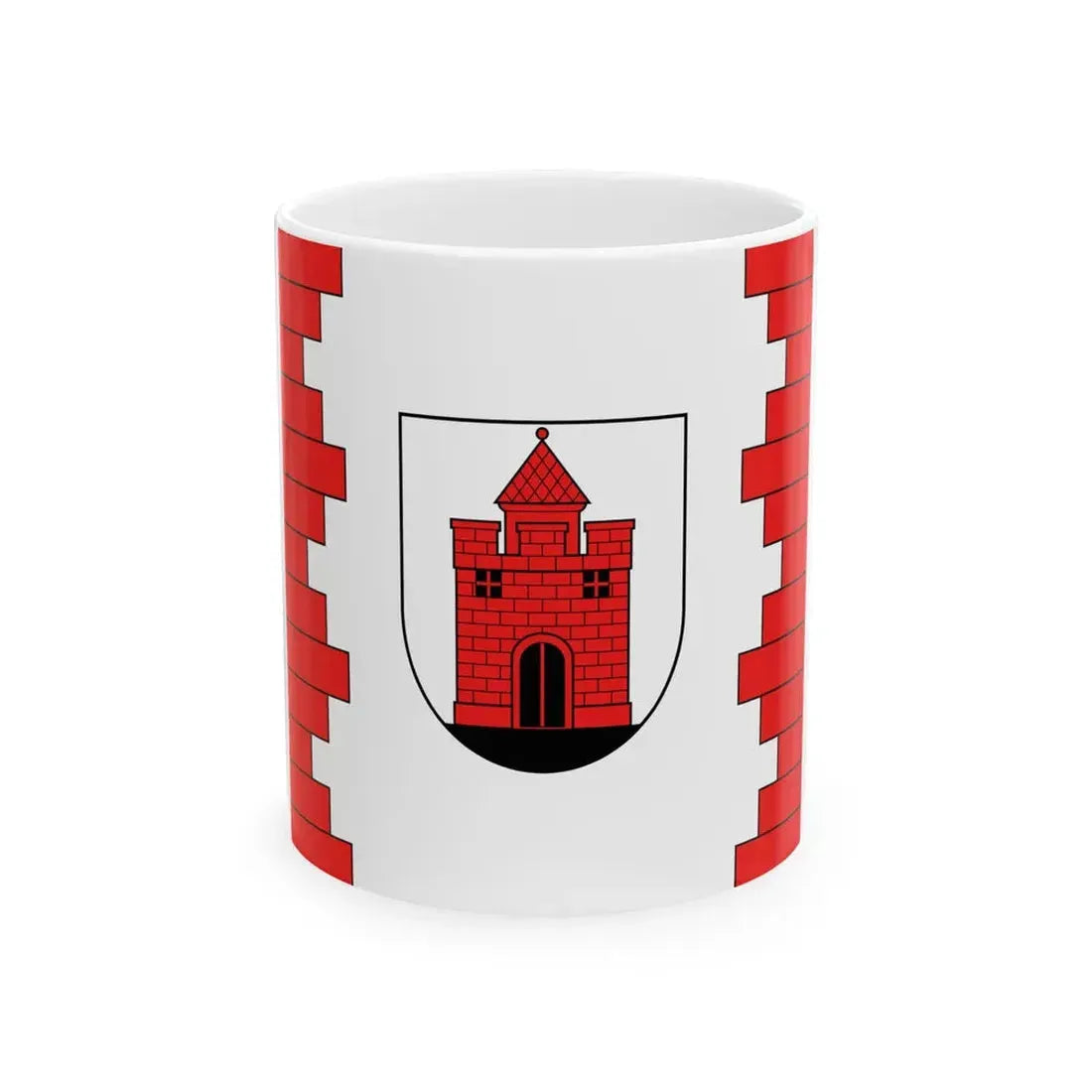 Flag of Panevezys (Lithuania) White Coffee Mug 11oz - Go Mug Yourself