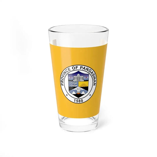 Flag of Pangasinan (Philippines) Pint Glass 16oz 16oz - Go Mug Yourself